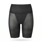 Panty anti-frottement mi-cuisse noir, taille haute, packshot