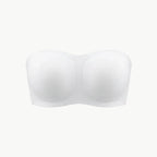 Soutien-gorge invisible sans bretelles blanc, packshot